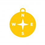 a compass icon