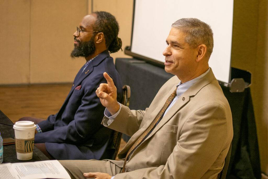 a staff and faculty member serving as a panelist from UCF Downtown