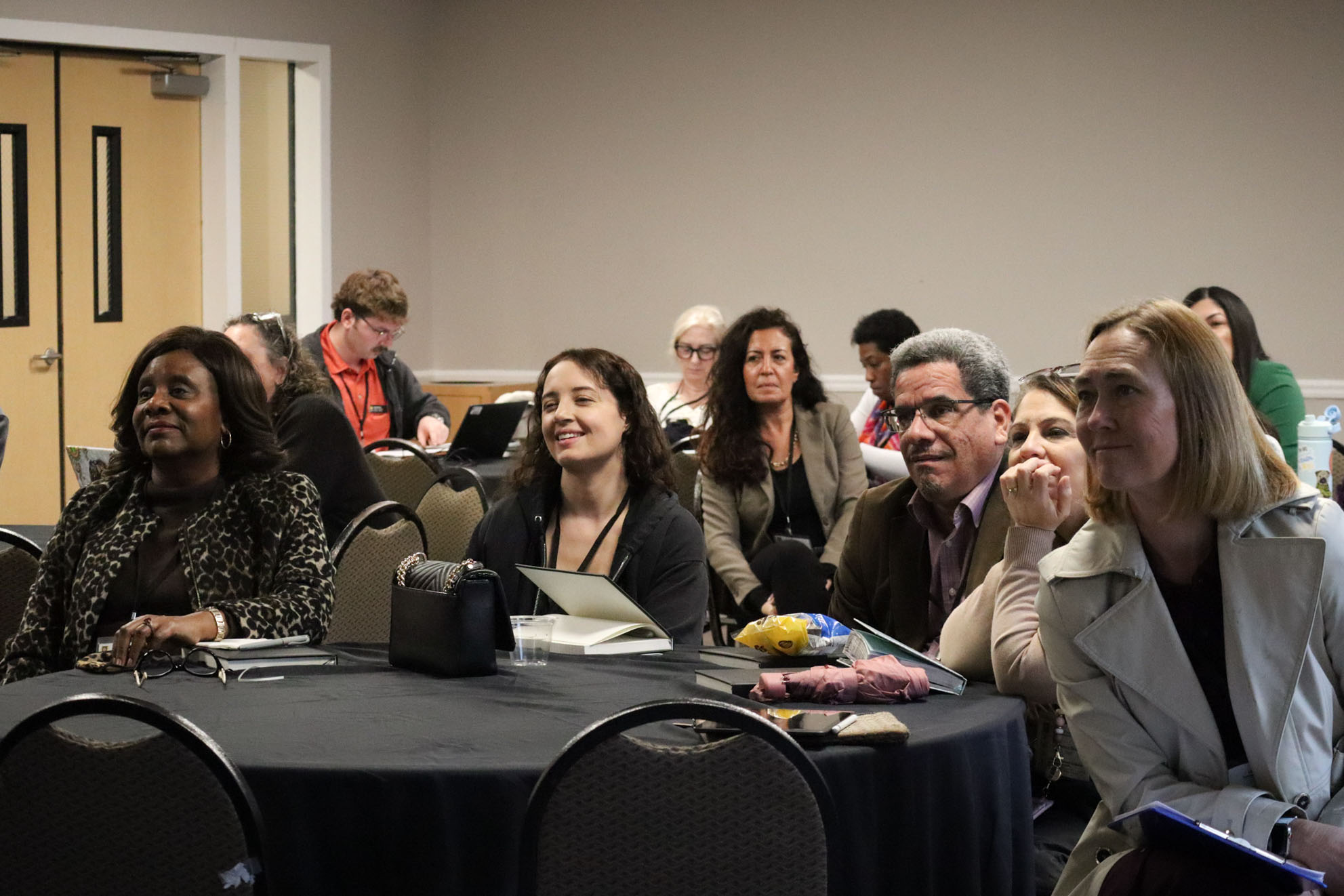 ucf faculty and staff attending a workshop